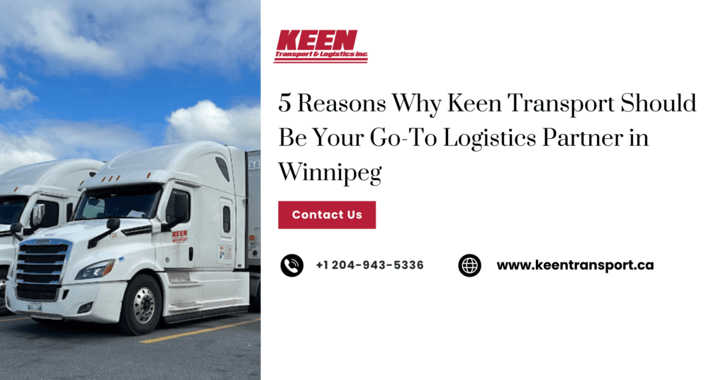 logistics partner in Winnipeg