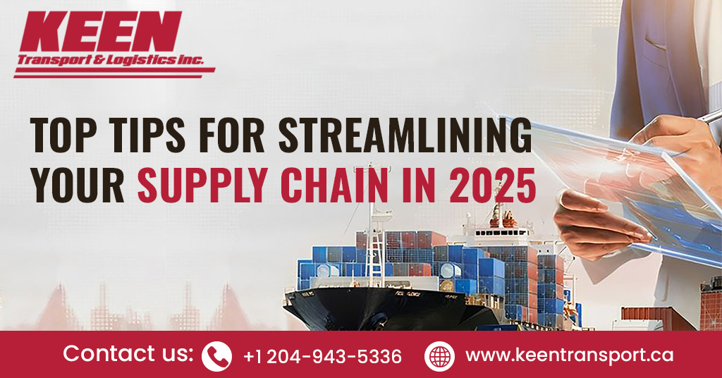 Top Tips for Streamlining Your Supply Chain in 2025