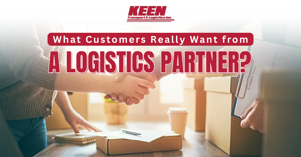 What Customers Really Want from A Logistics Partner: Beyond the Truck?