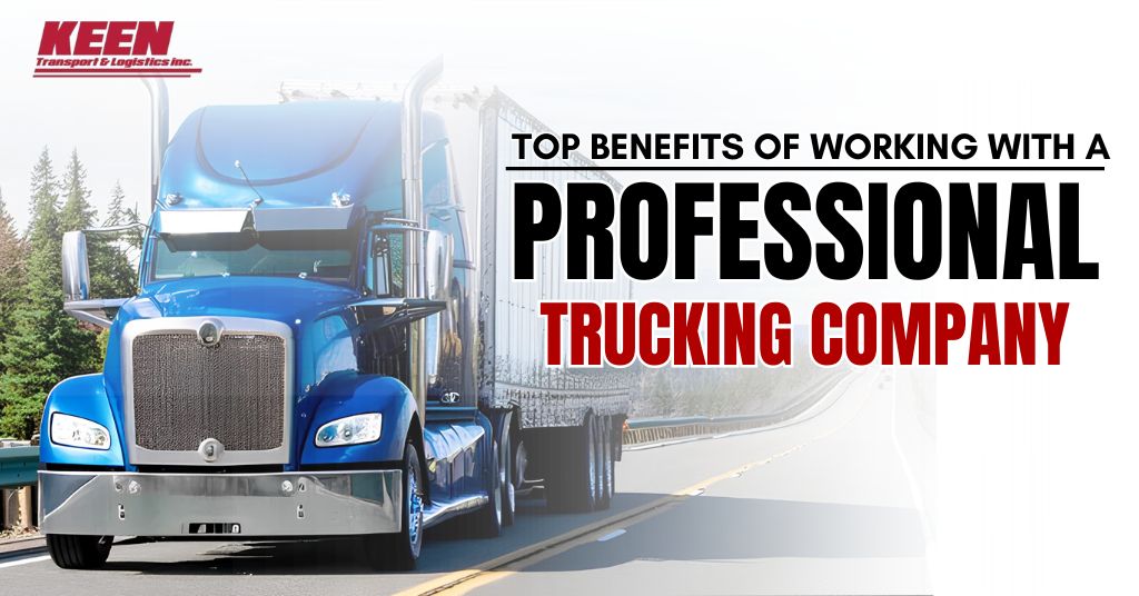 Top Benefits of Hiring a Professional Trucking Company for Your Business
