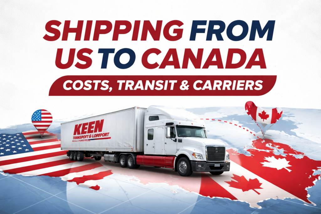 Shipping from US to Canada Costs, Transit & Carriers