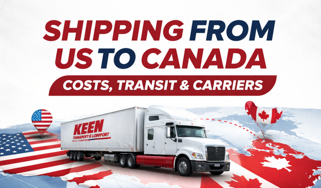 Shipping from US to Canada Costs, Transit & Carriers