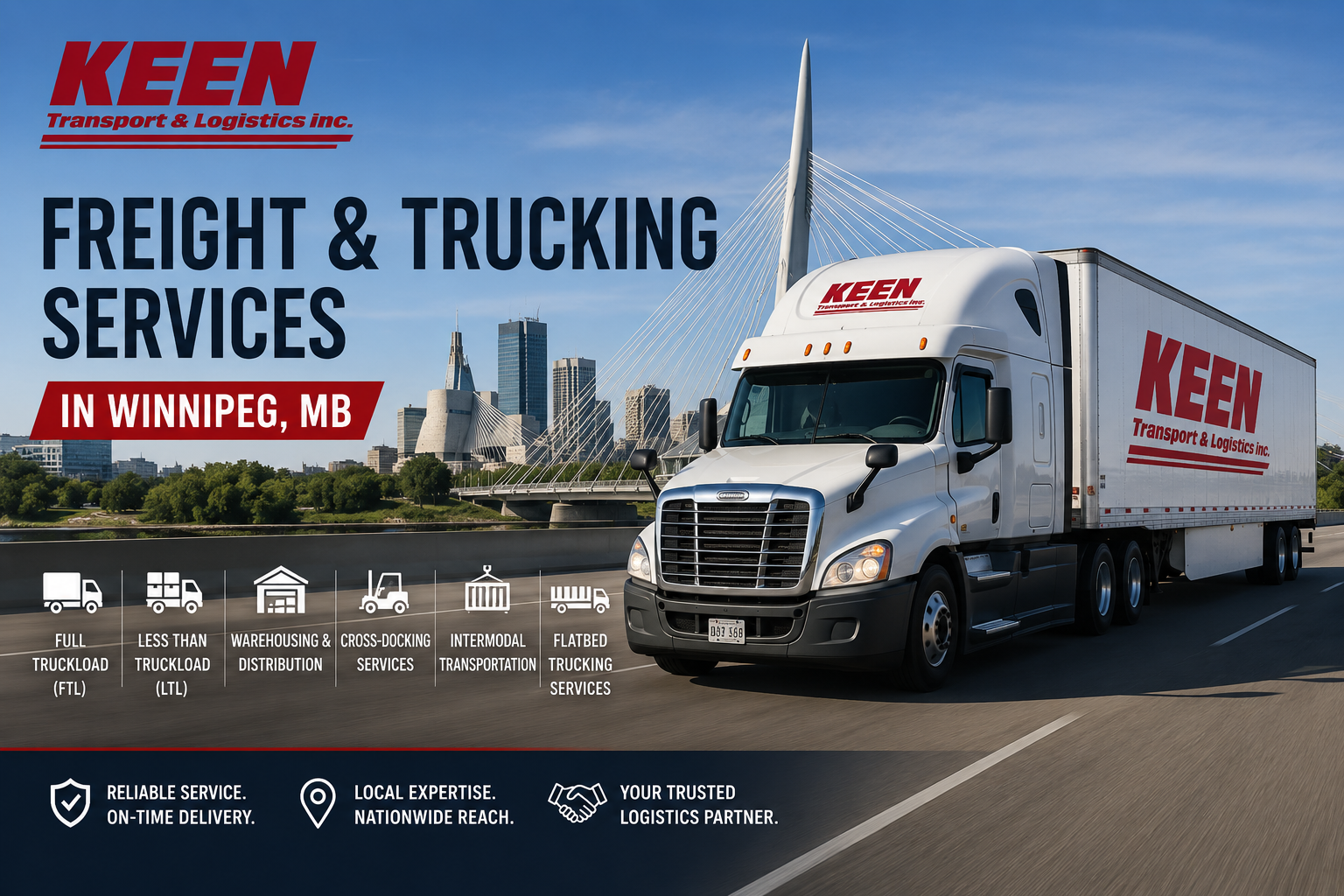 Freight & Trucking Services in Winnipeg, MB