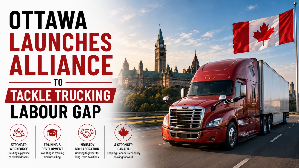 Ottawa Launches Alliance to Tackle Trucking Labour Gap