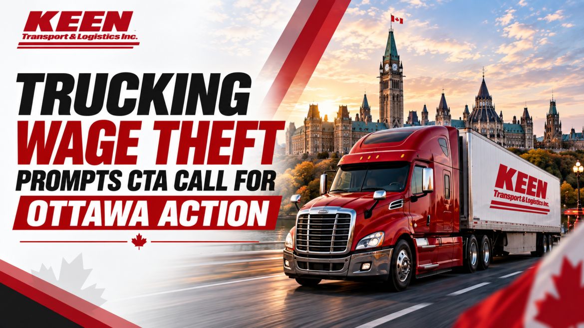 Trucking Wage Theft Prompts CTA Call for Ottawa Action